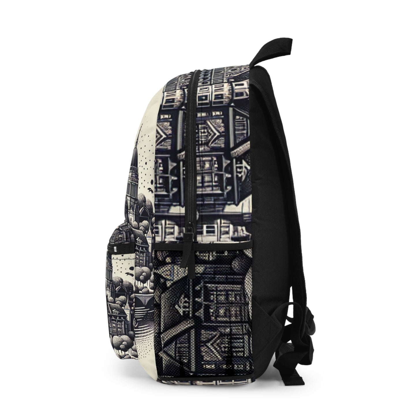 "Metropolis Reverie: Iconic Landmarks & Cultural Splendor Unveiled - Signature City Series Collection"- Backpack