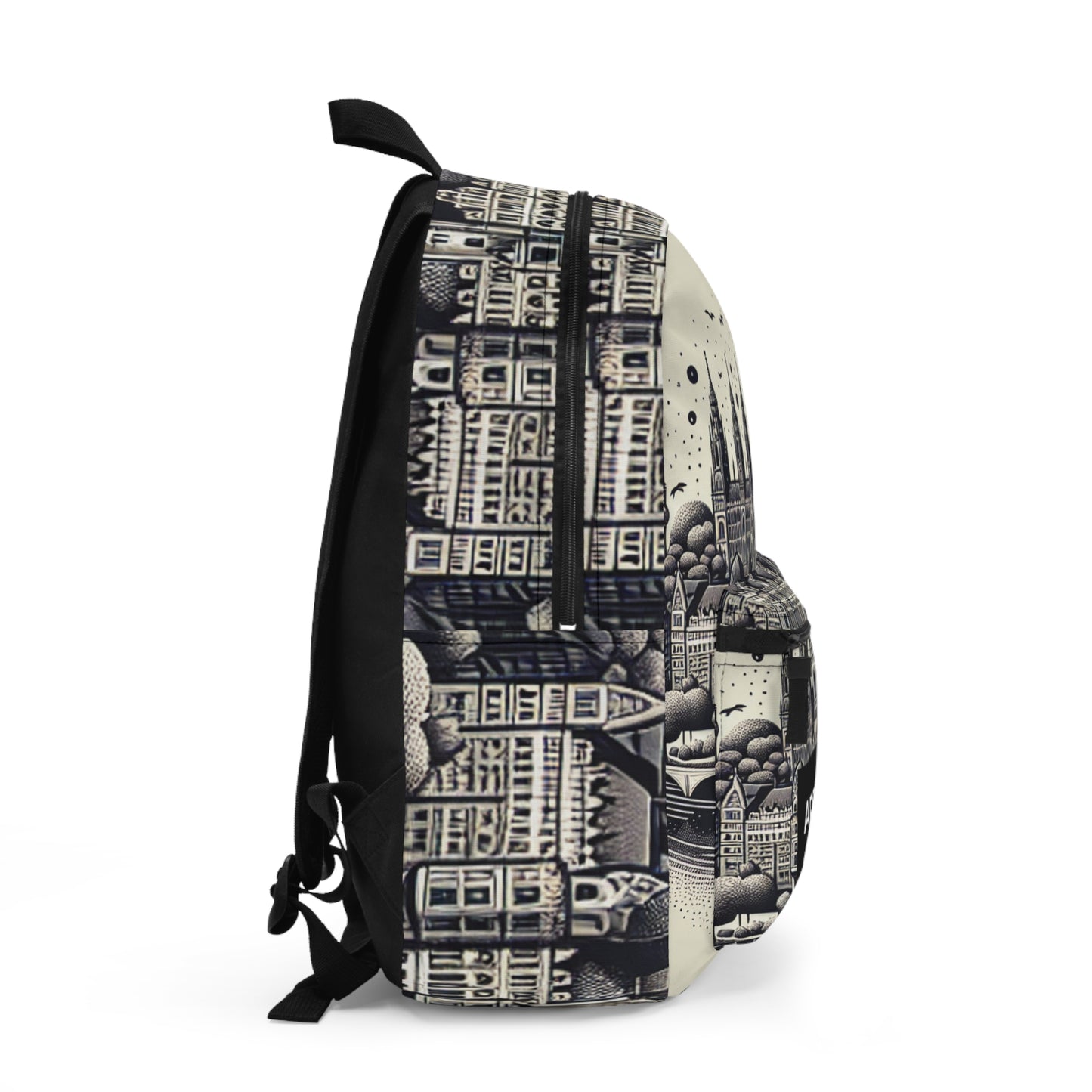 "Metropolis Reverie: Iconic Landmarks & Cultural Splendor Unveiled - Signature City Series Collection"- Backpack