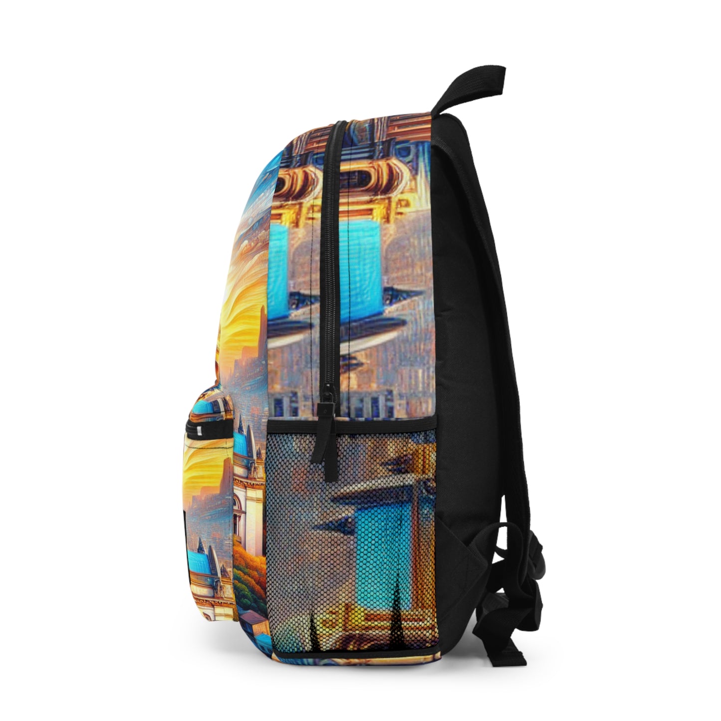 "Mystery City: Global Wonders"- Backpack