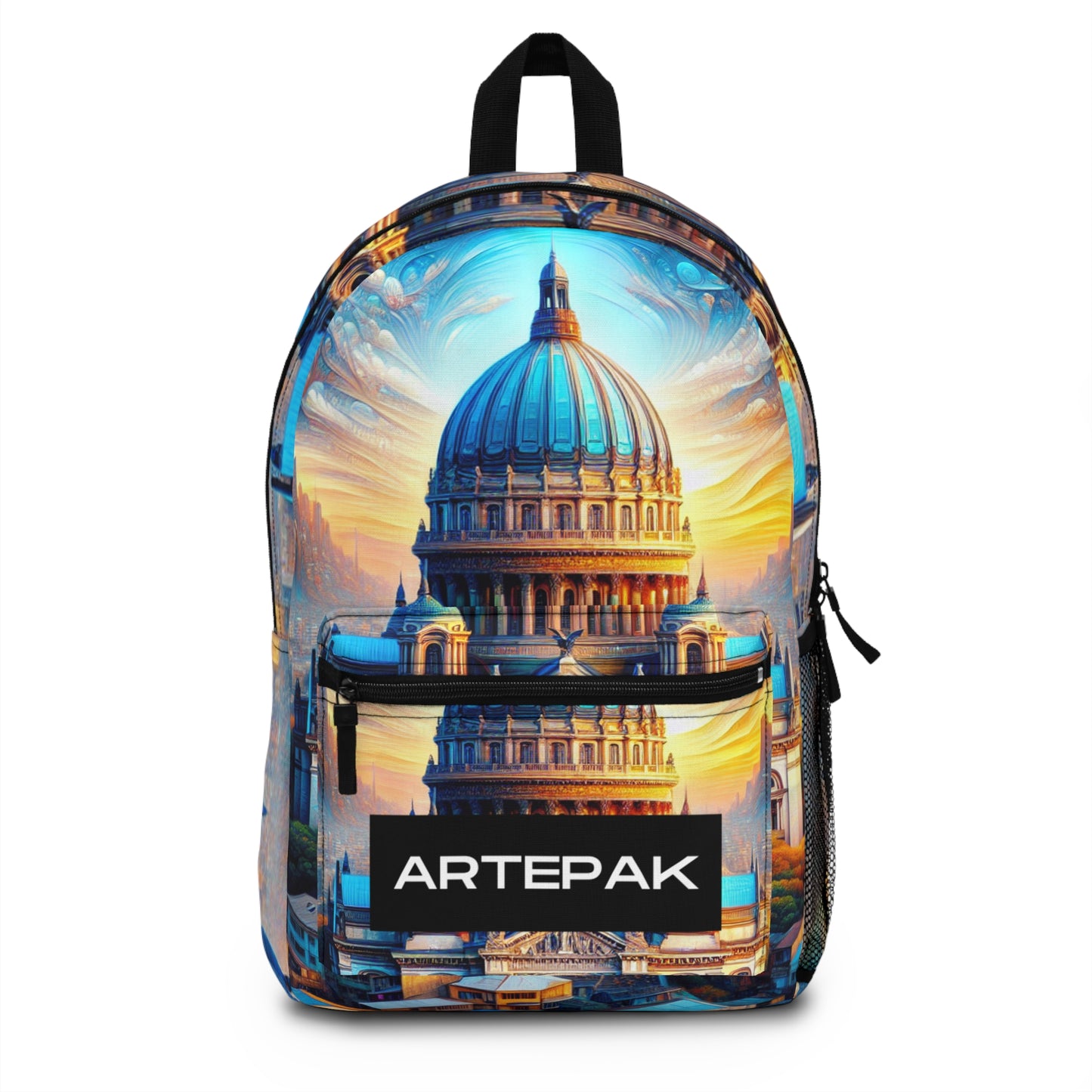 "Mystery City: Global Wonders"- Backpack