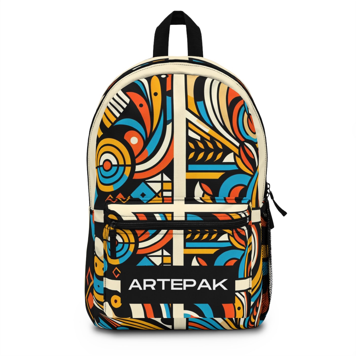 "ColorSplash Pop Art Extravaganza Design Themes"- Backpack