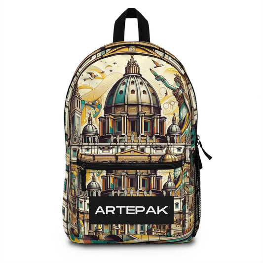 "City Soul Artistic Heritage Design"- Backpack