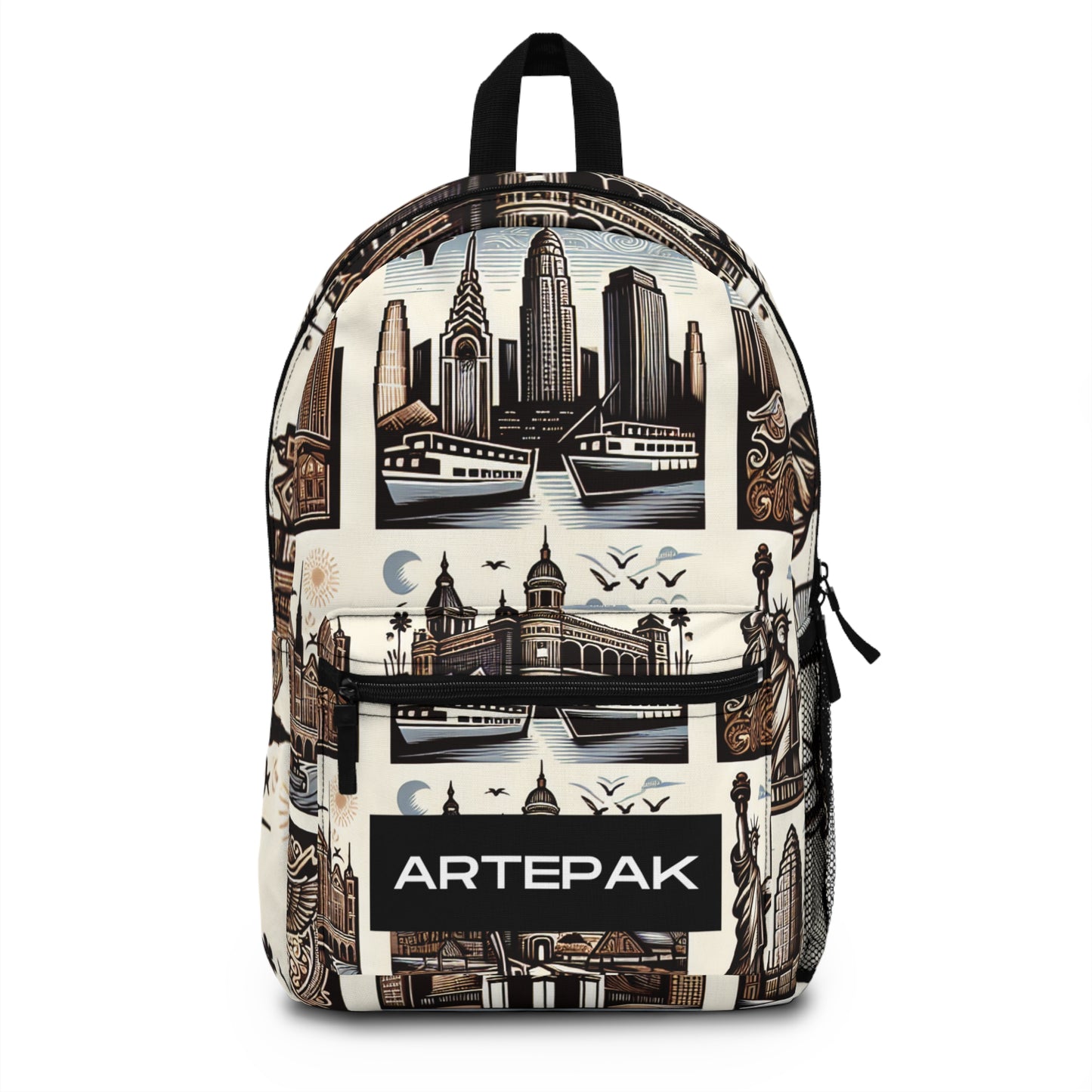 1. "Parisian Perfection: Historic and Fashionable"
2. "New York's Urban Jungle: Fueled by Dreams"
3. "Tokyo's Neon Wonderland: High-Tech and Tradition"
4.- Backpack