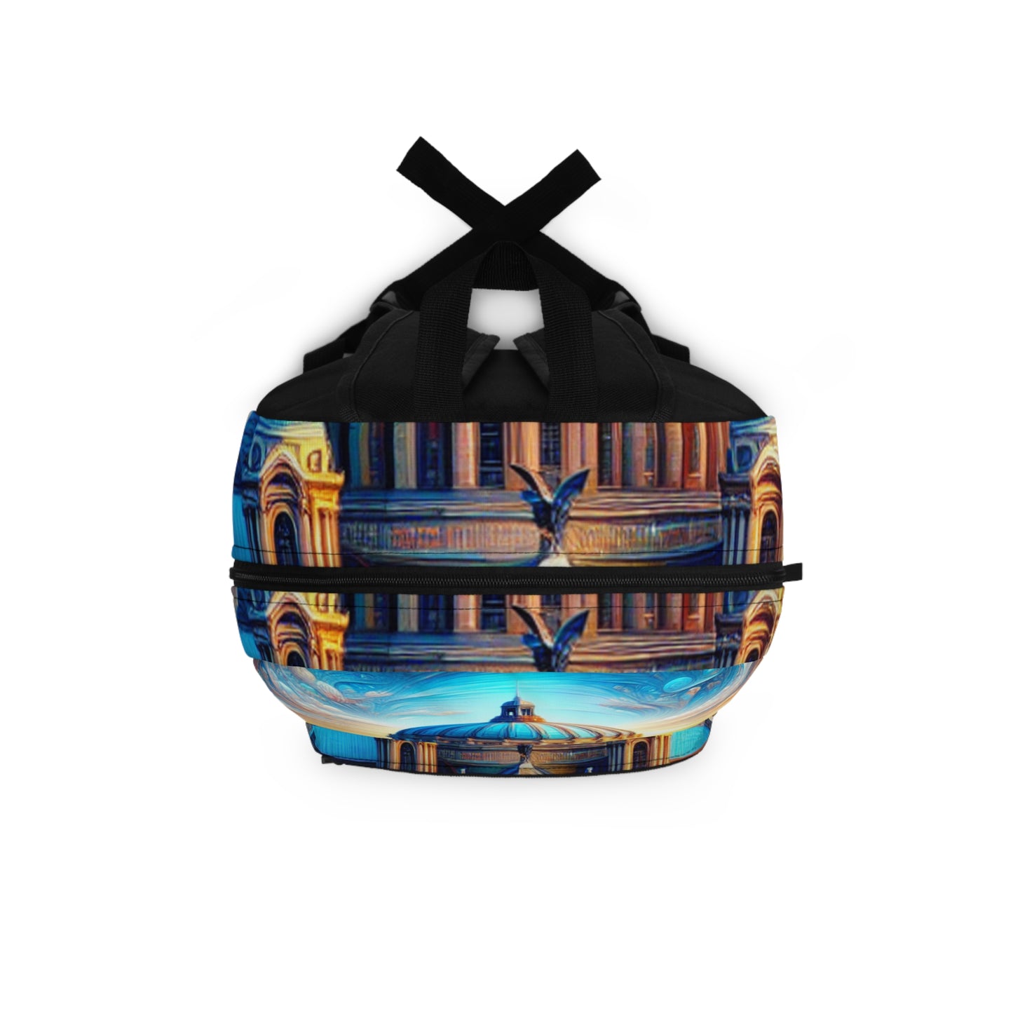 "Mystery City: Global Wonders"- Backpack