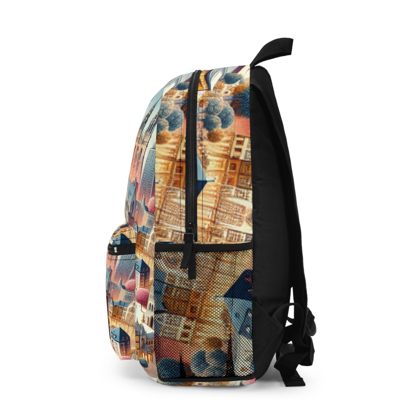 "Iconic City Essence Art"- Backpack